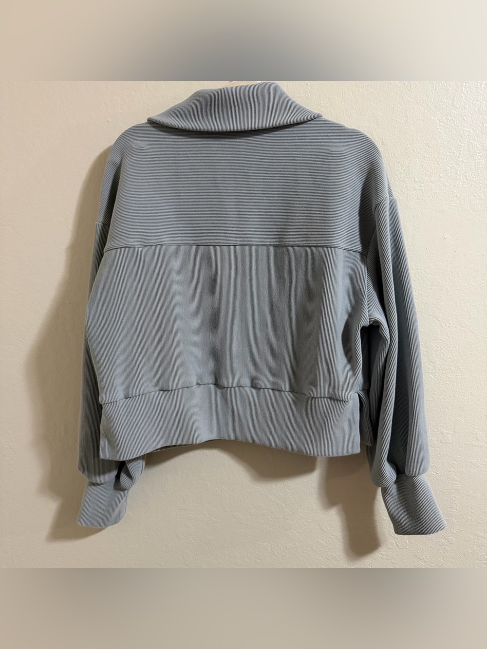 Varley Ramona 1/2 Zip Sweatshirt Ottoman Rib small Moisture-wicking & breathable - Picture 7 of 12